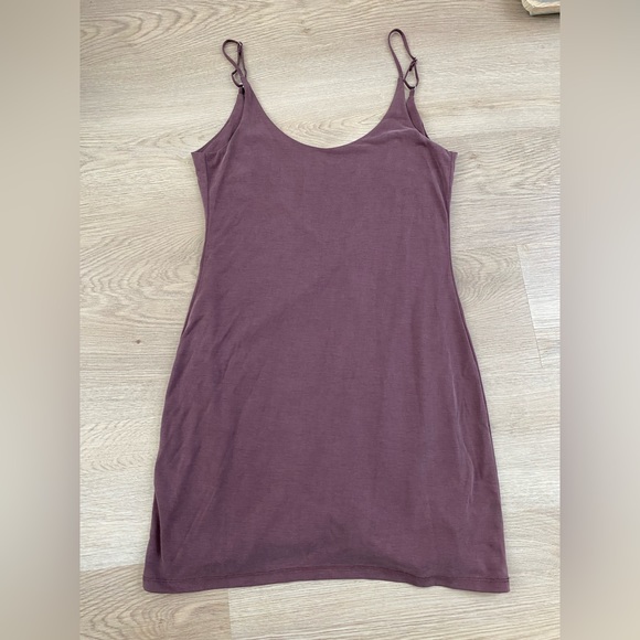 Lulus Fine Day Washed Burgundy Dress - Picture 7 of 9